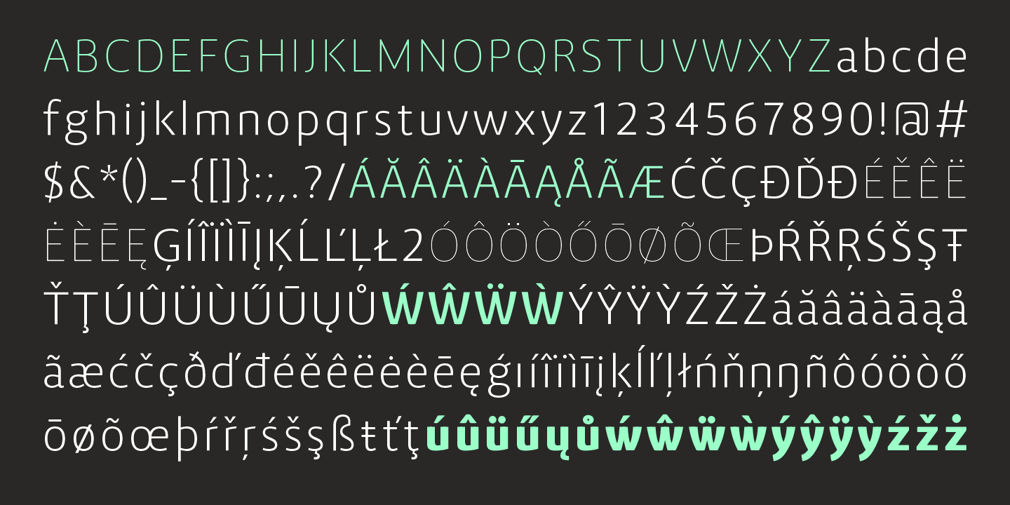 Ejemplo de fuente Vitali Neue Extra Bold italic